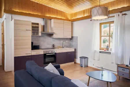 Romantic apartment in the middle of mountain meadows