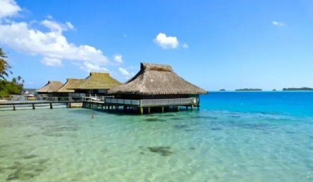 World famous Over Water Bungalow on Bora Bora!! Marlon Brando's Bora Bora Home!