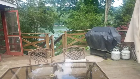 Lake front property with one dock space for boat/jet ski on Lake Wallenpaupack.