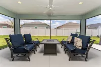 3 Bed 2 Bathroom Home in DeLuna with golf cart.