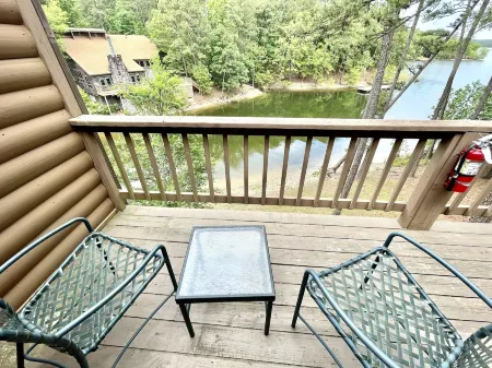 80Bpd, Four Bedroom, Two 1 2 Bath Log-Sided Condo with Lake View , Garage Condo