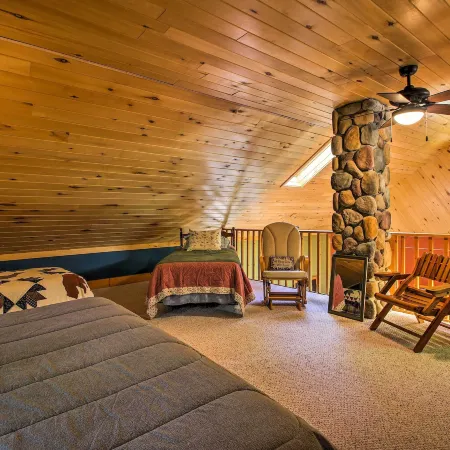 Waterfront Cabin on Trout Lake w/ Private Dock!