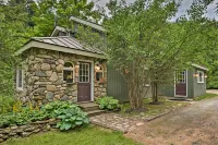 Beautiful Jay Peak Home Near Creek and Waterfalls! - Badekar