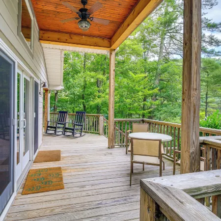 Lakefront Butler Home w/ Hot Tub & Fire Pit!
