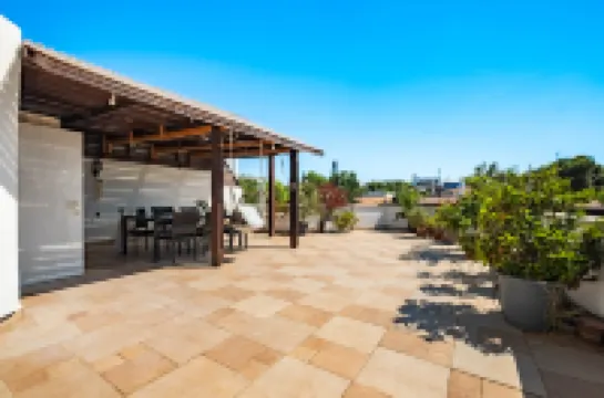 Ramat Hasharon Duplex Rooftop Oasis with Shelter Hotels in Petach Tikva