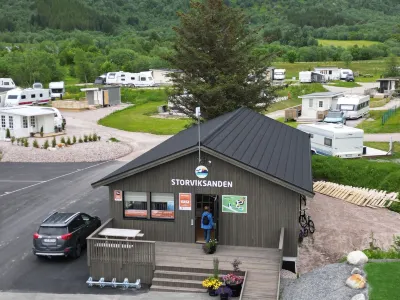 Storviksanden Camping Hotels near Svartisen