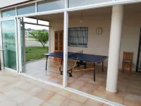 Rural house with swimming pool, garden and barbecue