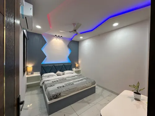 Luxury 3bhk villa perfect for families and friends with a rooftop party hall