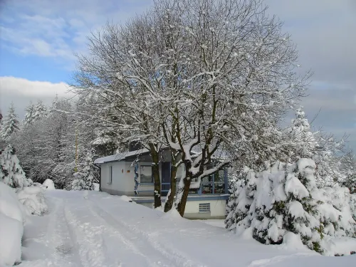 Luxurious house with winter garden, Finnish sauna, wood-burning stove Schnett-Masserberg