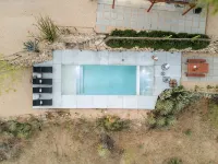 Calico Landing • Joshua Tree Oasis with Pool, Spa & Panoramic Desert Views