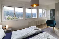 The Villa Design, Vista sul Lago di Lugano a Caslano Hotels in Caslano