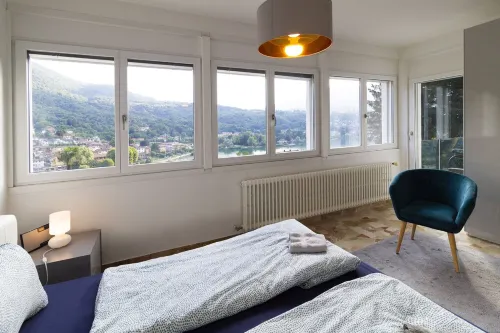 The Villa Design, Vista sul Lago di Lugano a Caslano