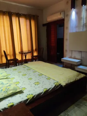 Spacious 3-bedroom apartment with AC, WiFi in tranquil Ludhiana