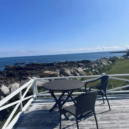 Charming oceanfront retreat, where time slows down and memories are made.