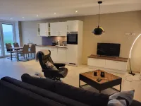 Modern, bright vacation apartment with terrace, sauna & alpacas - pure relaxation! Hotels in Bissendorf