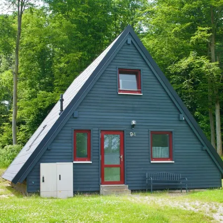 Vacation home Schmetterling in the vacation home park at Twistsee