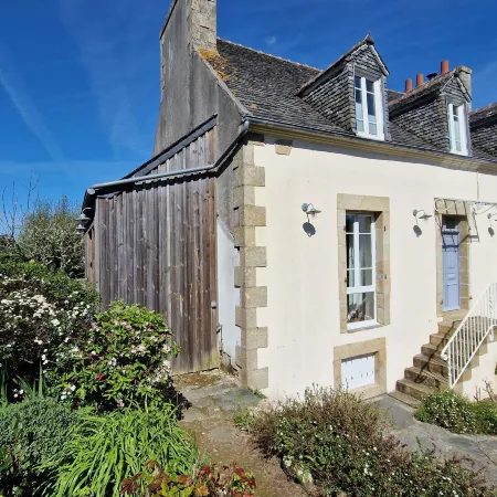 Holiday Home in Locquirec near Sandy Beach