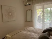Garden view apartment in Sanremo with veranda