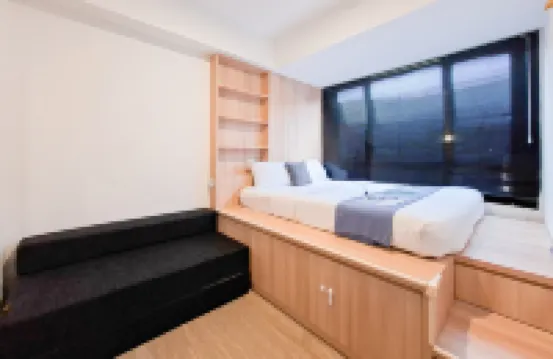 Modern and Bright Studio Apartment Collins Boulevard By Travelio