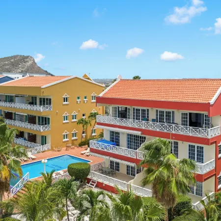 Town House Caribe, la Vista Resort Piscadera, with Sea View
