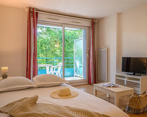 Studio With Balcony Near Vannes Hôtels à : Plescop