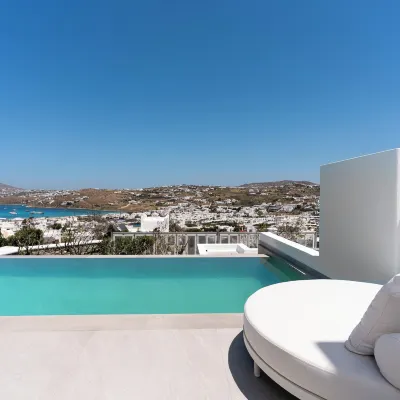 Kallos of Mykonos - Previous Leonis Summer Houses Hotels near Glyfadi Beach