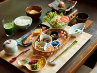 Ryokan Kounoyu - breakfast