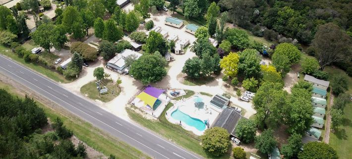 Porepunkah Pines Holiday Park Hotéis em Bright