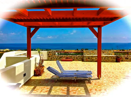Southern Crete, Filoxenia Villa, is a Group of Ten Holiday Apartments Hotels in Ierapetra