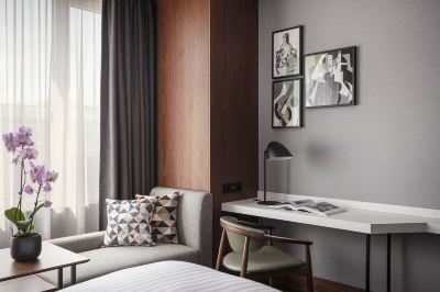 スーペリア 2 クイーンルーム プラハ マリオット ホテルの写真