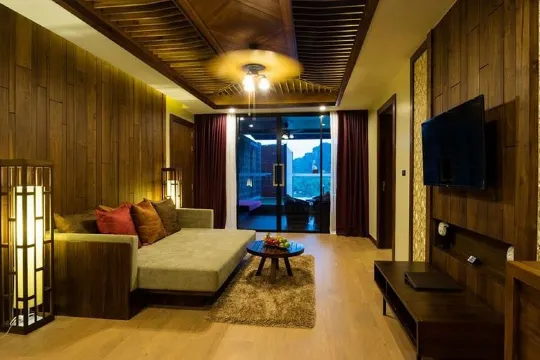 ห้องสวีทพรีเ​​มี่ยมสองห้องนอน