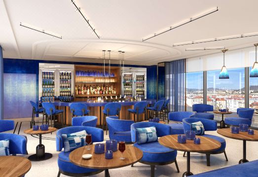 호텔 수영장 전경