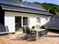 Vacation apartment with large roof terrace in Münstertal in the Black Forest Hotels in Munstertal