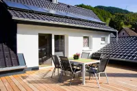 Vacation apartment with large roof terrace in Münstertal in the Black Forest Hotels in Munstertal