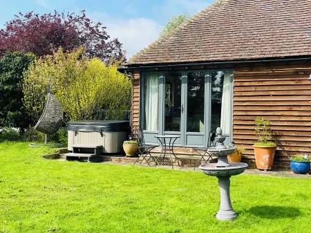 The perfect getaway. Set in stunning gardens overlooking a beautiful lake