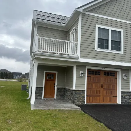NEWLY BUILT condo - premium features, game room, firepit, short walk to village