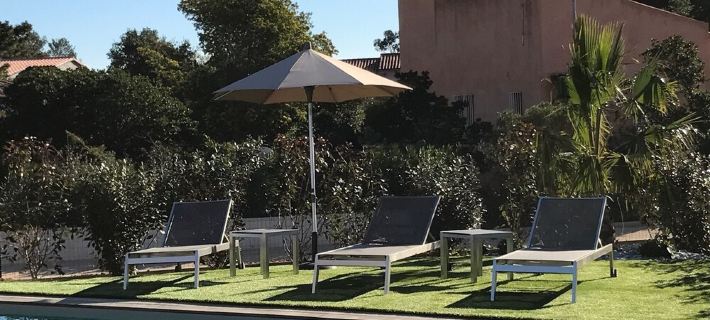 Luxury villa with private pool 500m from the beach St Cyprien Porto Vecchio Hotels in Lecci