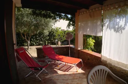 Close to the sea and the Center of Costa Rei, sleeps 5.