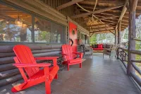 Chic, updated log cabin nestled in the pine trees of Sprucewold!