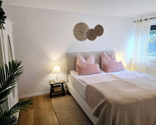 Apartment Seeloft with balcony and direct lake view on the Möhnesee Hotels in Möhnesee