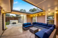 Two Game Rooms with Hot Tub