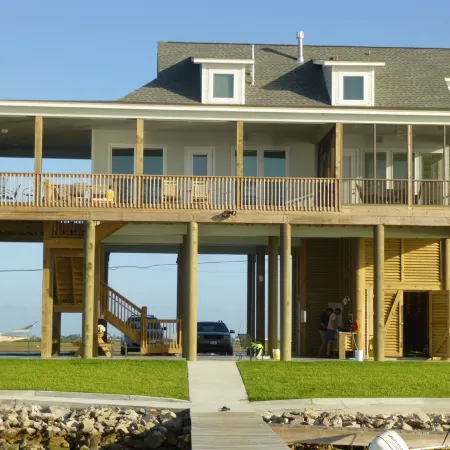 4 3.5 Bayside 2 King Masters, A+ Sunset, Pier Fishing Light,Huge Cover Porch