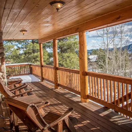 Enjoy Peace & Wildlife- Stunning Log Home w/ Mountain Views!  Pagosa Springs, Co
