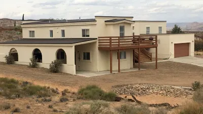 Enjoy stunning Lake Powell views from your deck—relax, unwind, and explore! Hotels near Welcome to Page Arizona Sign