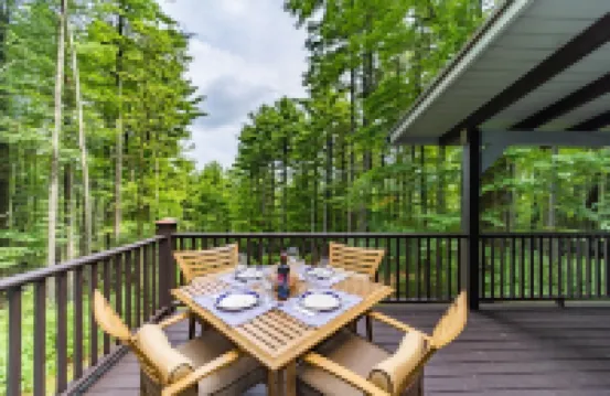 Perfect Cabin in the Woods! Hot Tub, Fire Pit, WI-FI, Central A/C