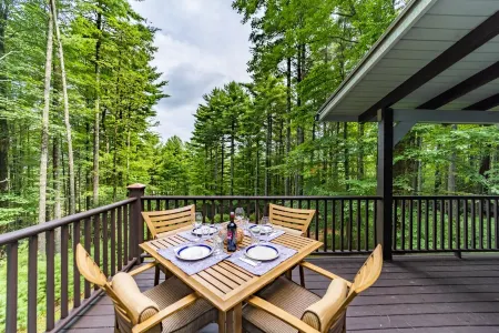 Perfect Cabin in the Woods! Hot Tub, Fire Pit, WI-FI, Central A/C