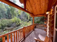 Secluded Creekside Cabins