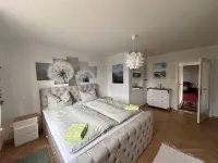 Bright, modern, large vacation apartment on a south-facing slope in a climatic health resort