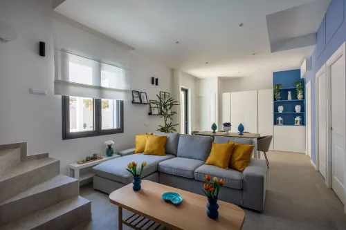 Mondello, Villa Blu with swimming pool (7 min from the beach)