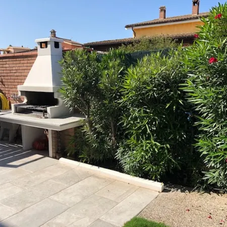 Villa with pool in a quite Village near the Beautiful Sandy beach of Costa Rei